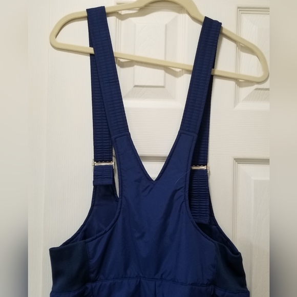 Europa size 18 bib overalls blue vtg - Picture 4 of 10